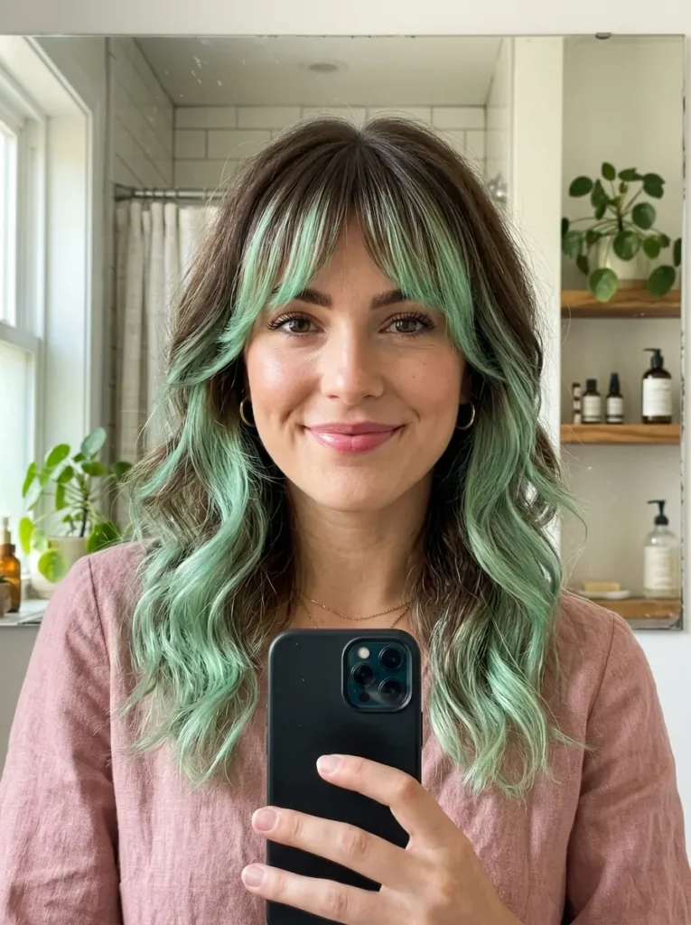 Mint Chocolate Bangs