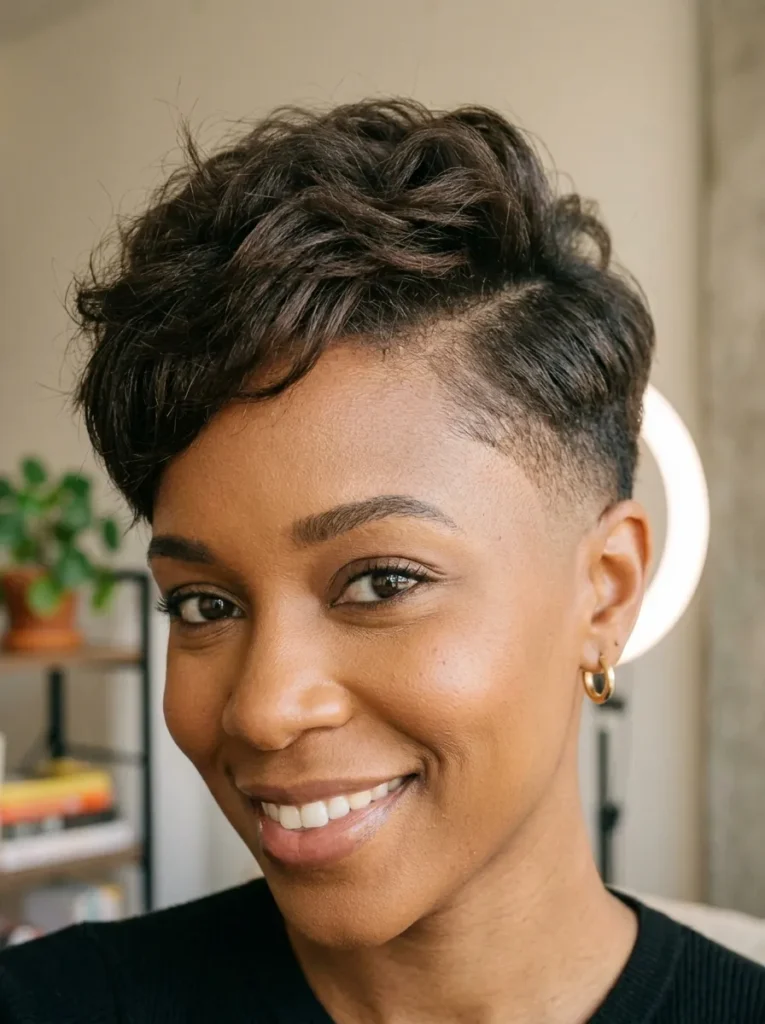 Modern Fade Pixie