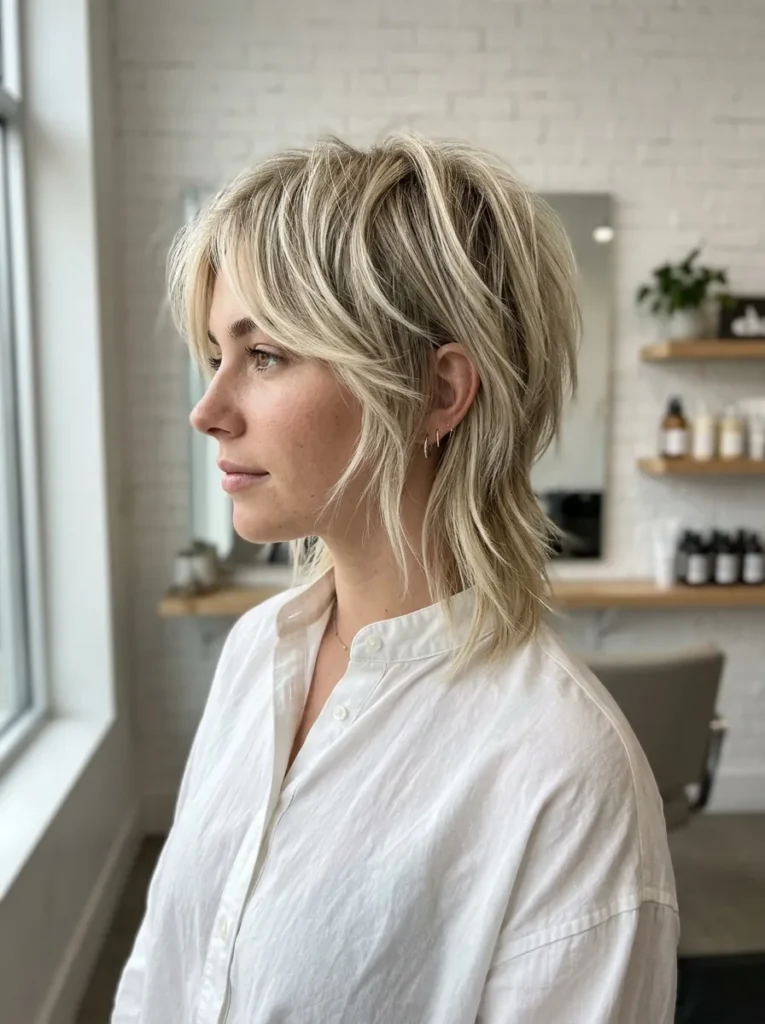 Modern Mullet Wolf Cut