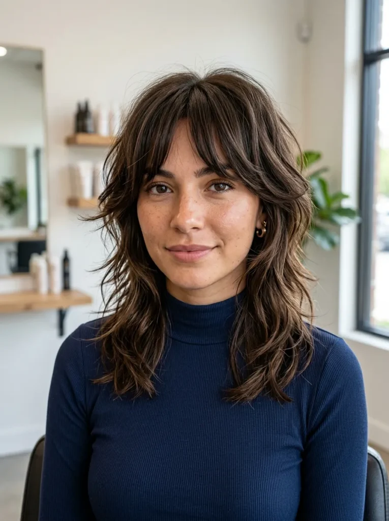 Modern Mullet Wolf Cut