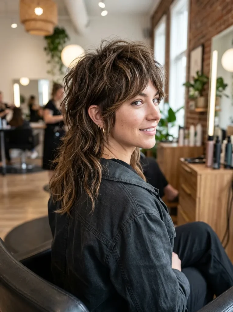 Modern Mullet Wolf Cut