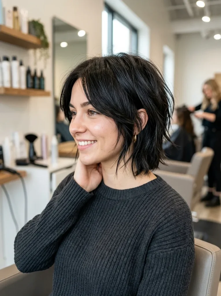 Modern Short Wolf Bob