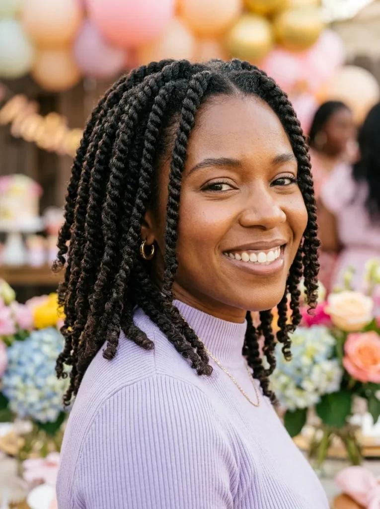 Mothers Day Natural Hairstyles Twists