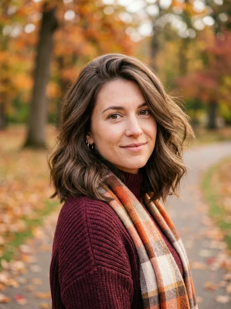 Mushroom Brunette Lob