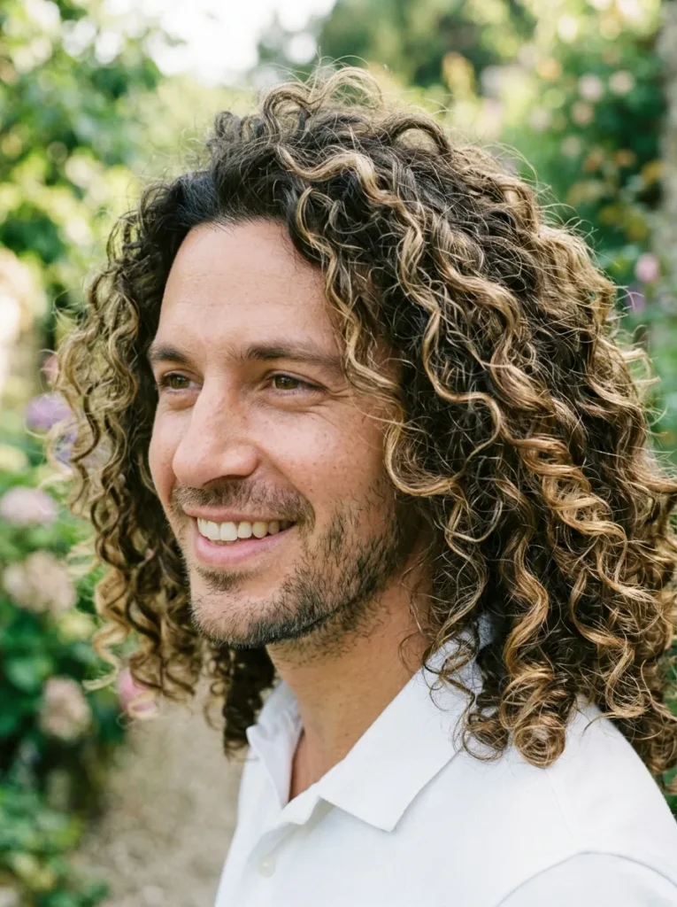 Natural Curly Highlights
