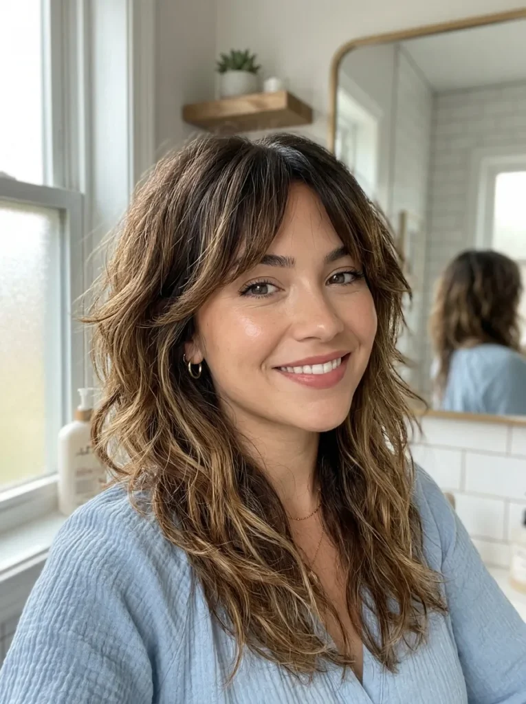 Natural Glow Wolf Cut