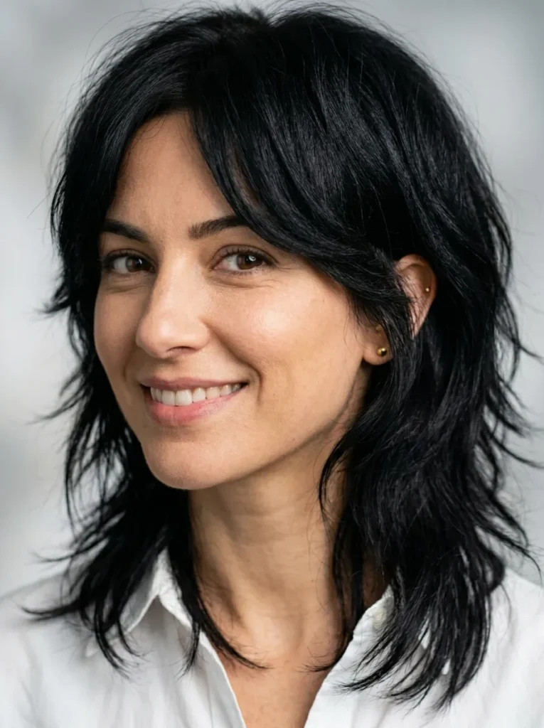 Neck Length Black Wolf