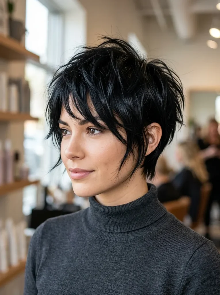 Pixie Textured Wolf Cut