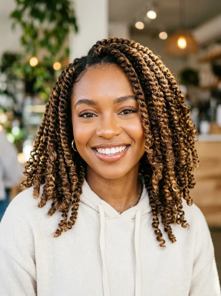 Playful Brown Sugar Twists