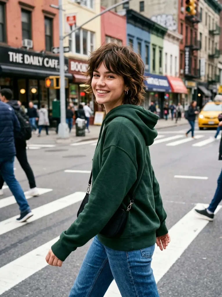 Playful Choppy Wolf Cut