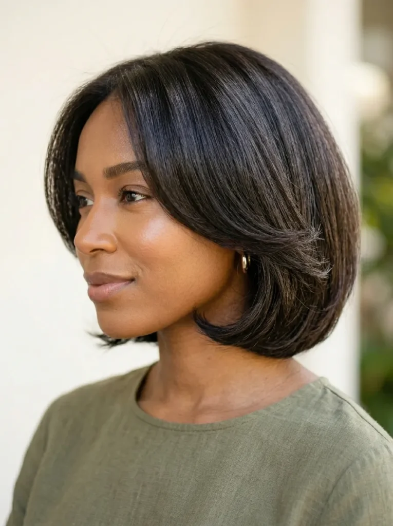 Precision Feathered Bob