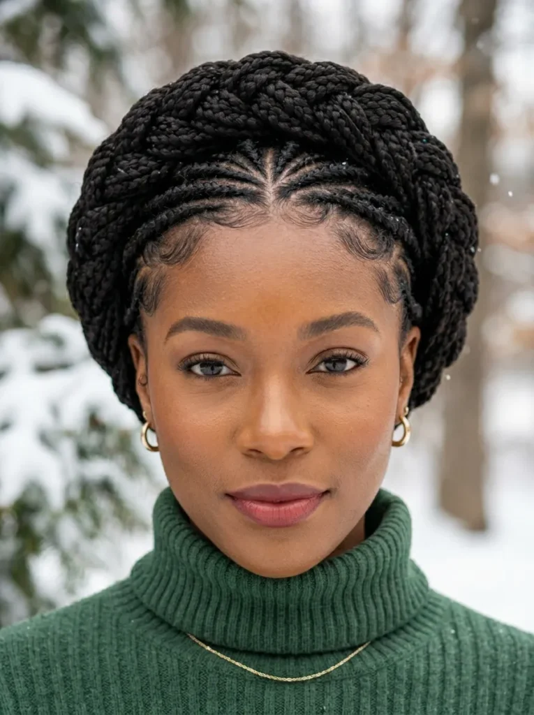 Protective Braid Crown