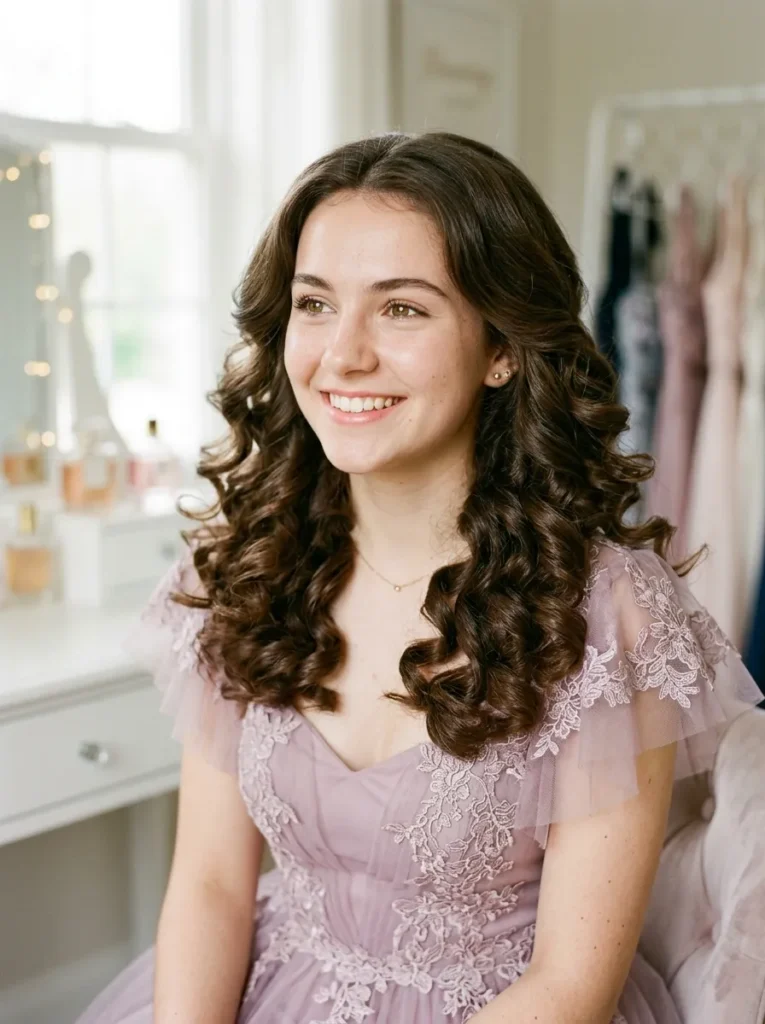 Romantic Barrel Curls