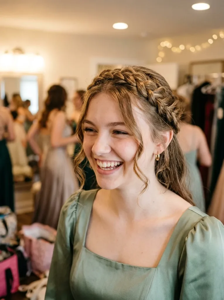 Romantic Braided Crown