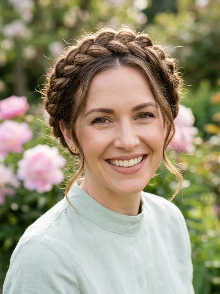 Romantic Crown Braid
