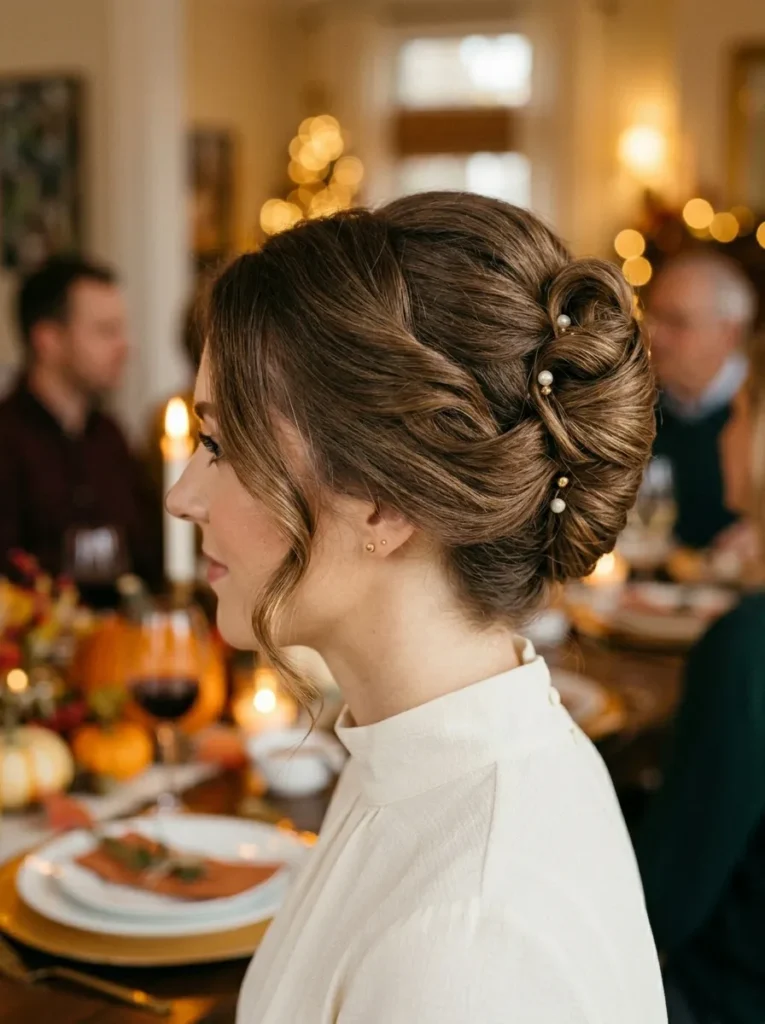 Romantic French Twist