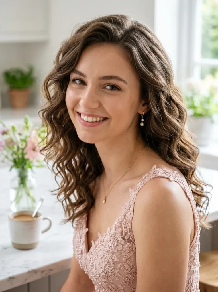 Romantic Messy Waves
