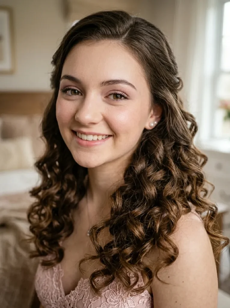 Romantic Side Curls