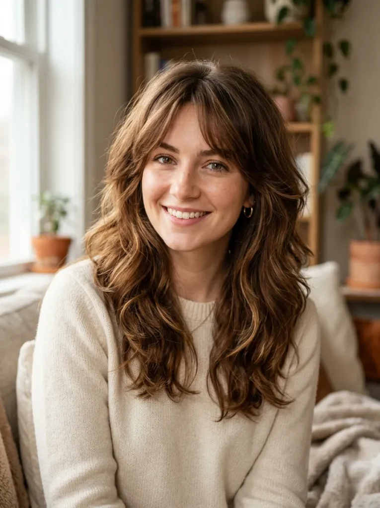 Romantic Soft Wolf Cut