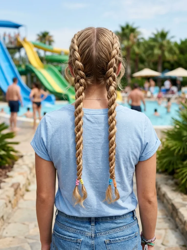 Rope Braid Pigtails
