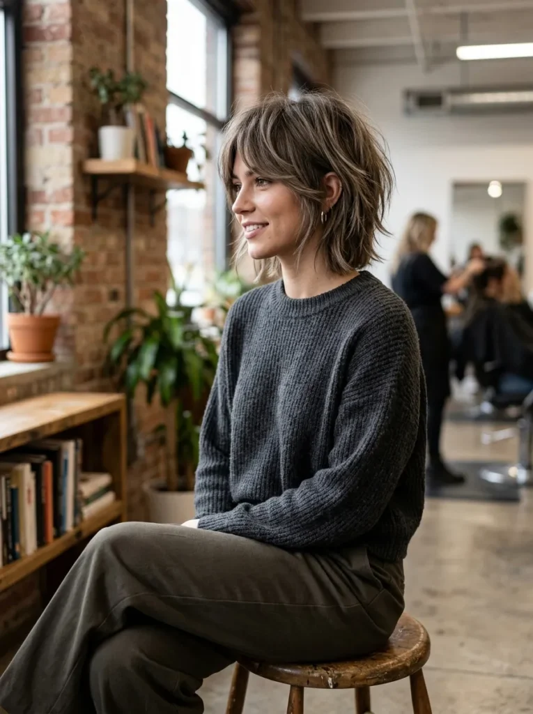 Shaggy Layered Bob