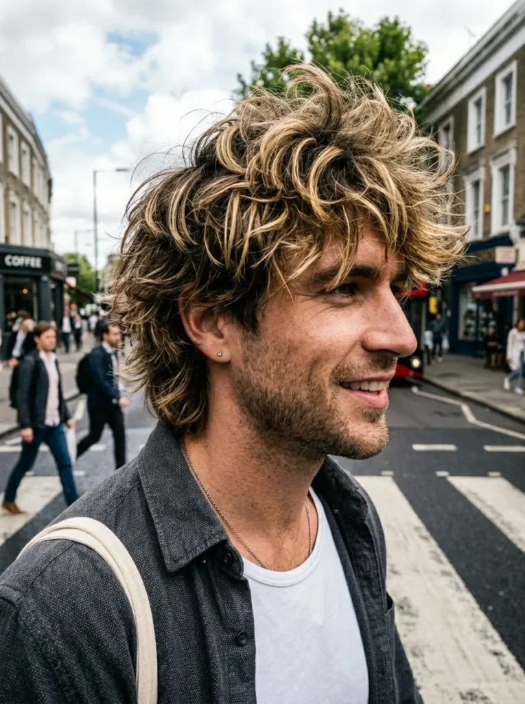 Shaggy Layers with Highlights