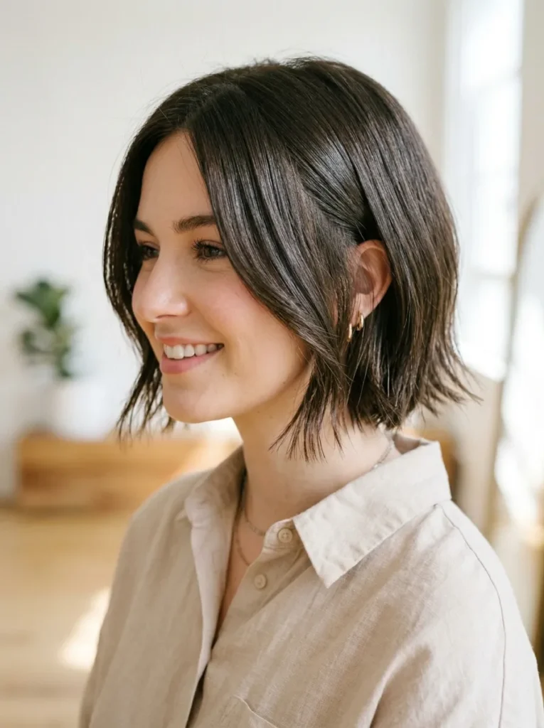 Shaggy Textured Bob