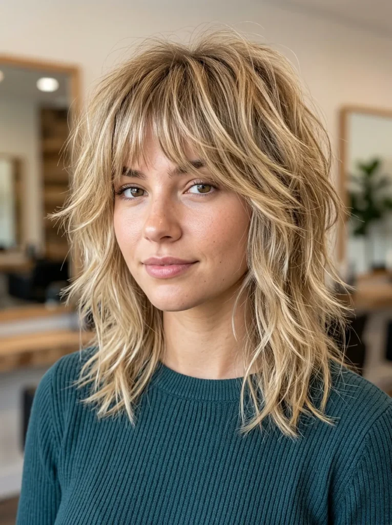 Shaggy Textured Layers