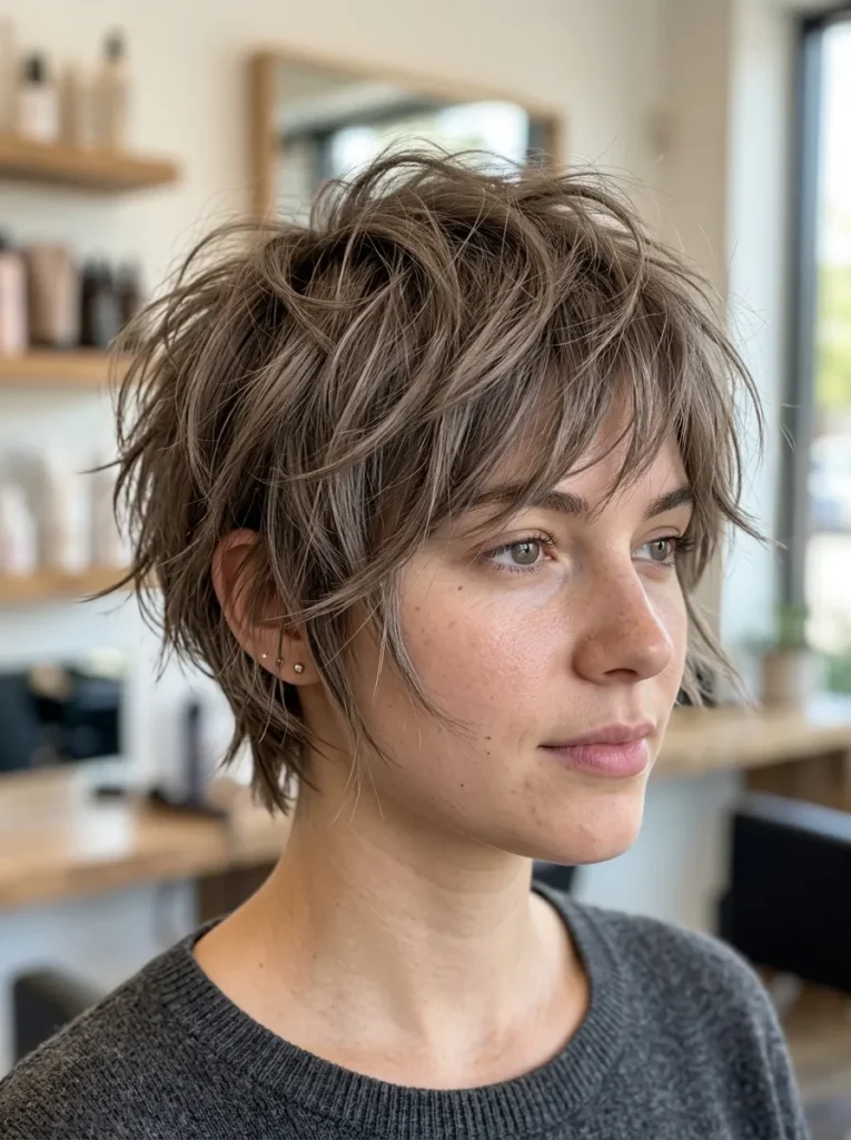 Shaggy Textured Pixie