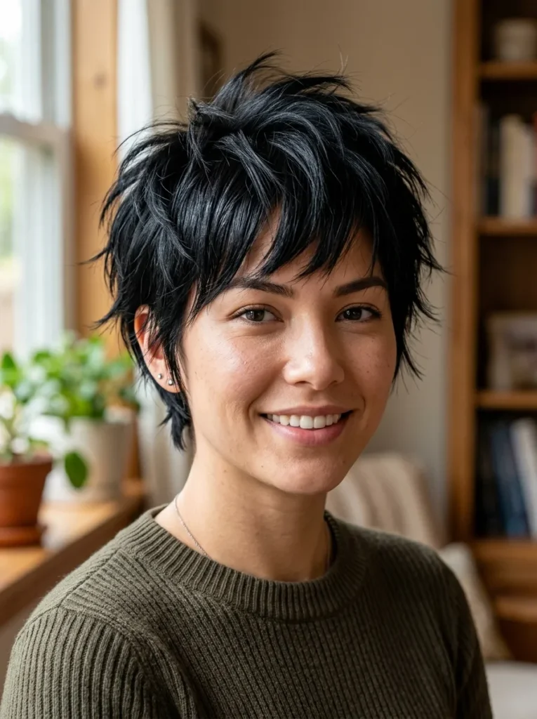 Short Pixie Wolf Cut