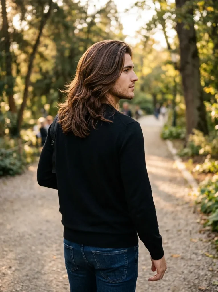 Shoulder Length Flow