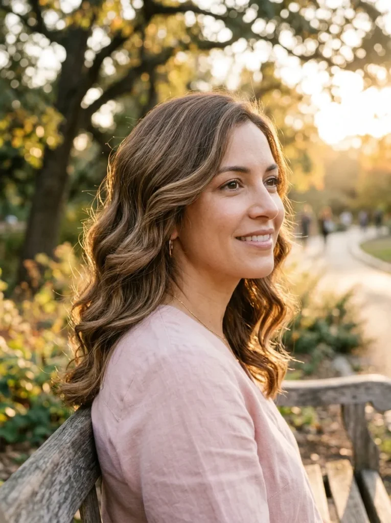 Shoulder Length Waves