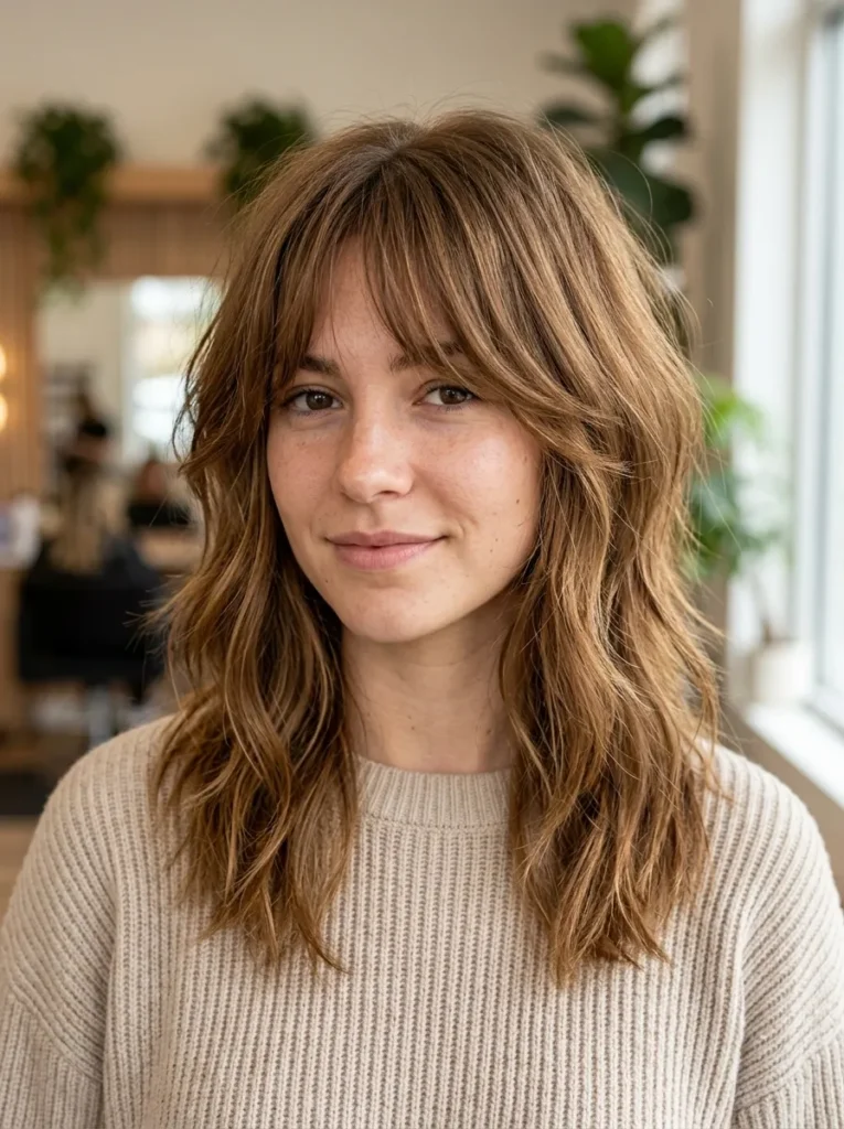 Shoulder Length Wolf Cut