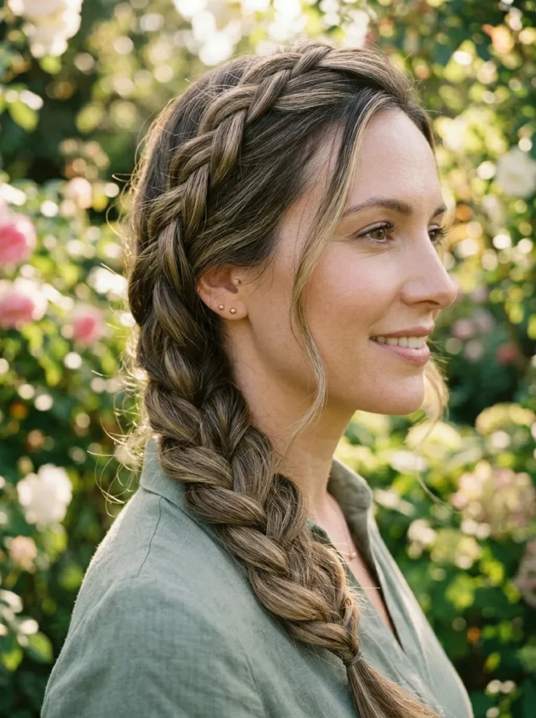Simple Side Braid