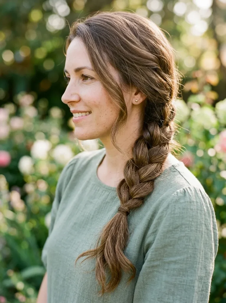 Simple Side Braid