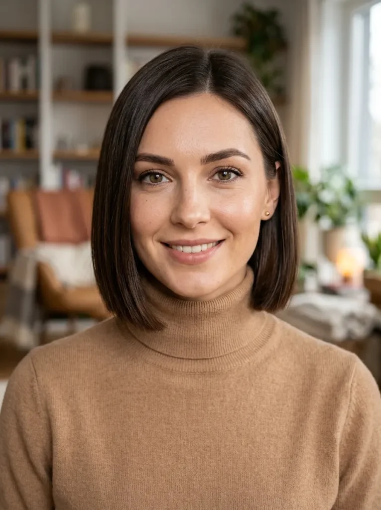 Sleek Chin Length