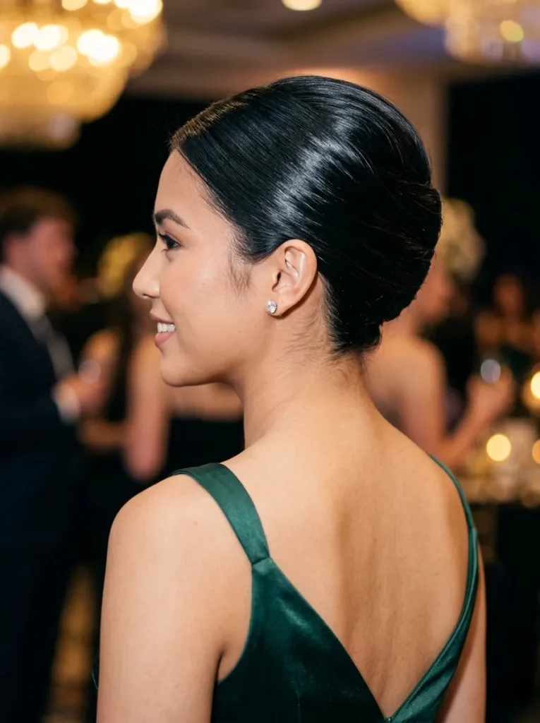 Sleek French Twist
