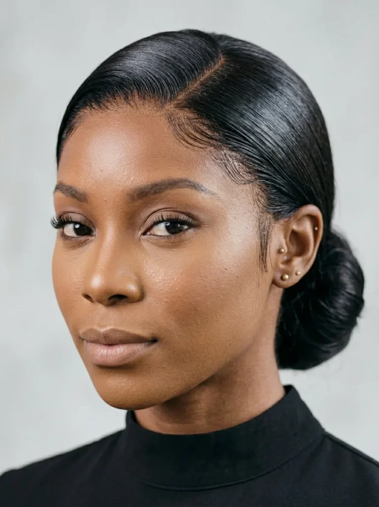 Sleek Low Bun