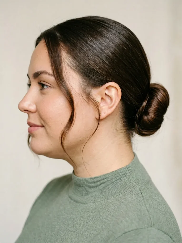 Sleek Low Bun