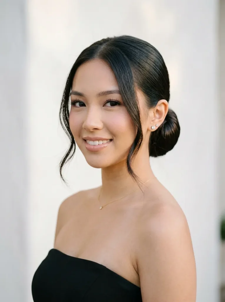 Sleek Low Bun