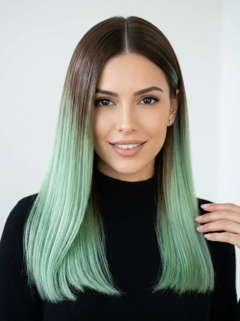 Sleek Mint Straight