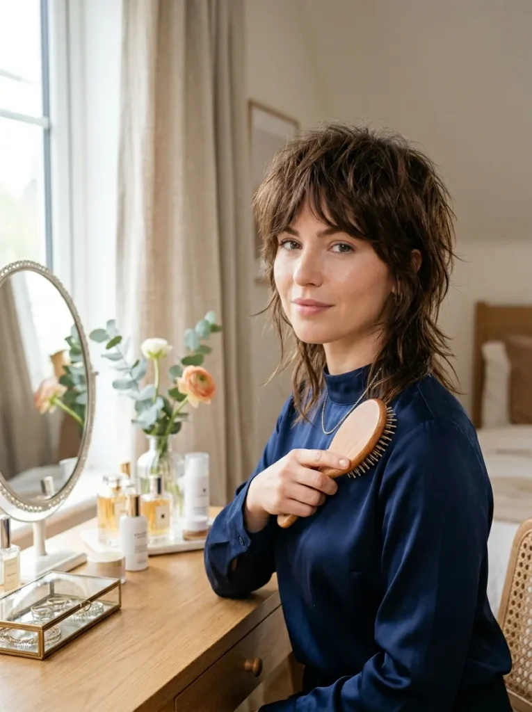 Sleek Modern Wolf Cut