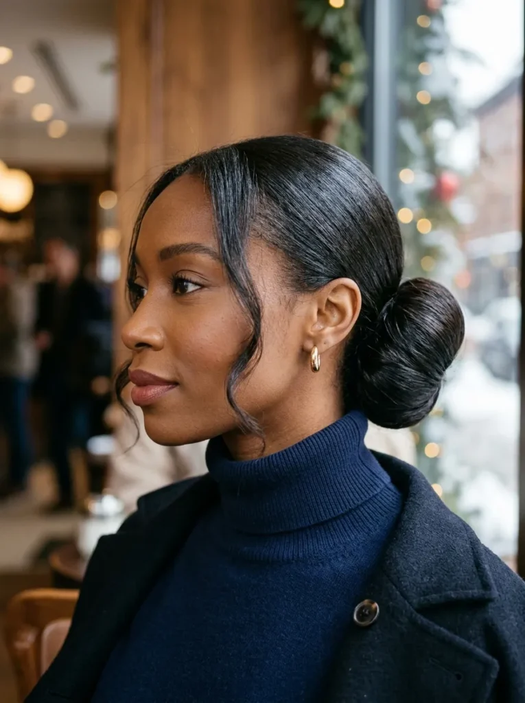 Sleek Side Bun