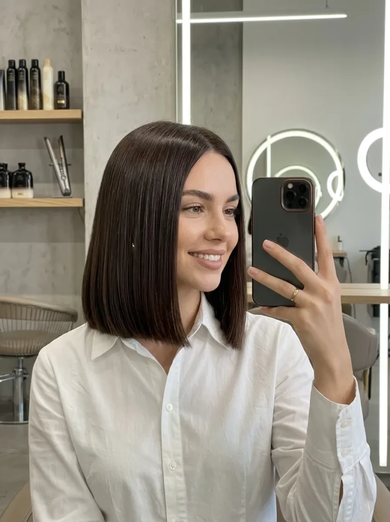 Sleek Straight Bob