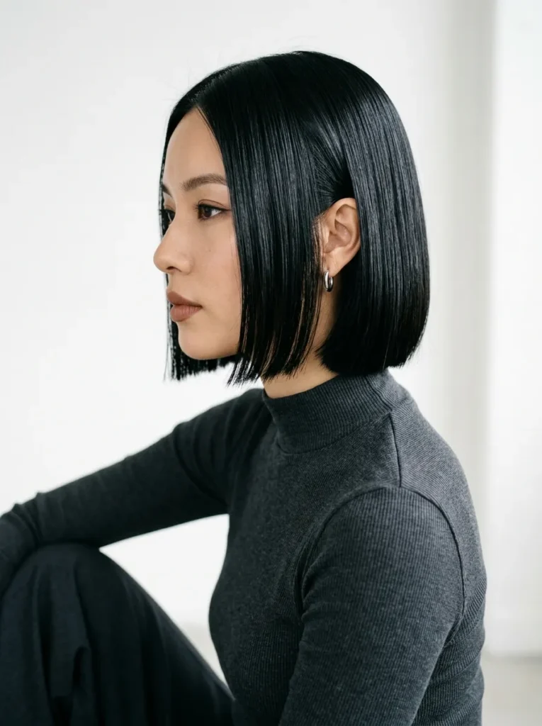 Sleek Straight Bob