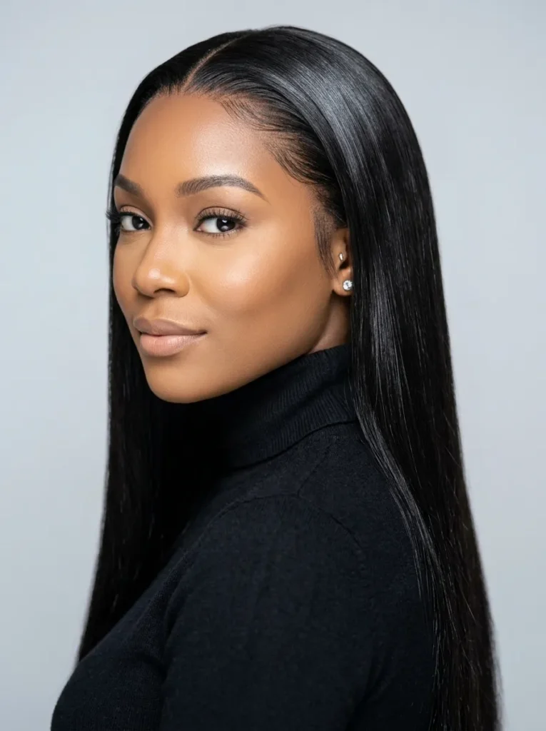 Sleek Straight Style