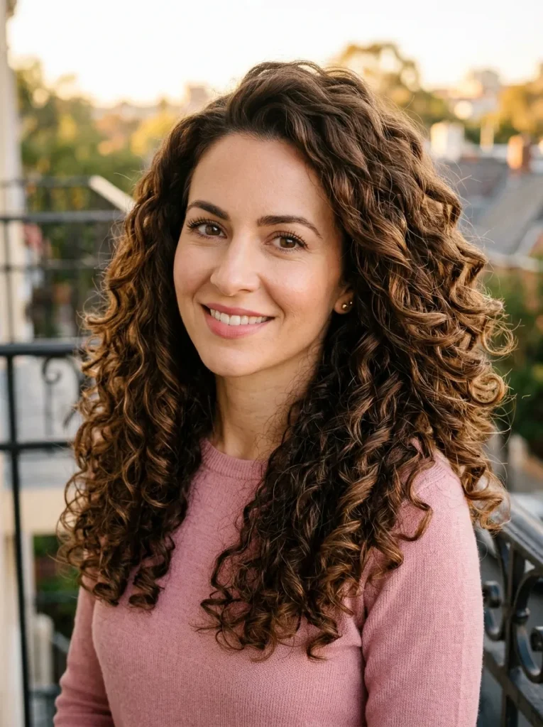 Soft Chocolate Curls