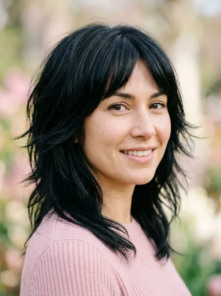 Soft Layered Wolf Cut