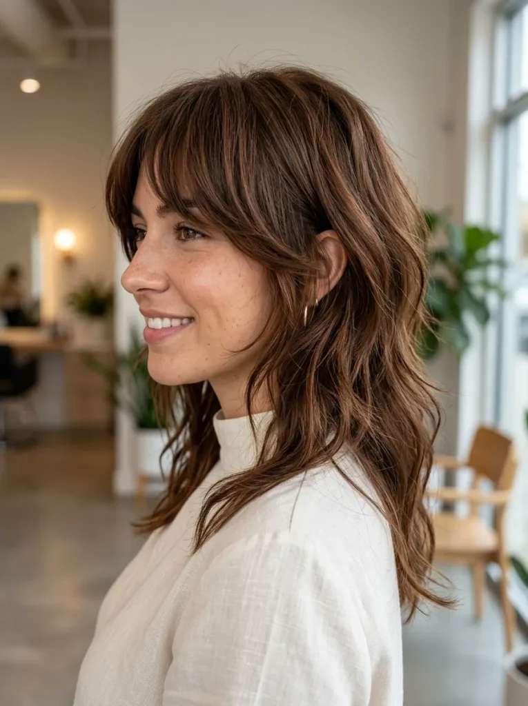 Soft Mullet Wolf Cut