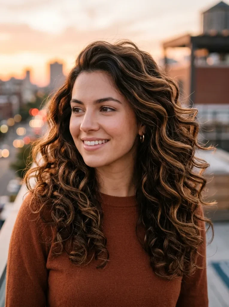 Soft Voluminous Curls